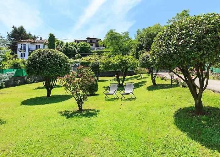 Casa Lilla - Lakeview Large With Garden Above 스트레사