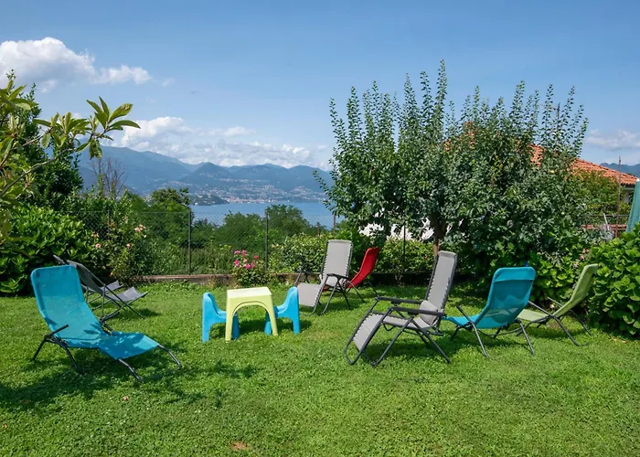 Casa Lilla - Lakeview Large With Garden Above Stresa